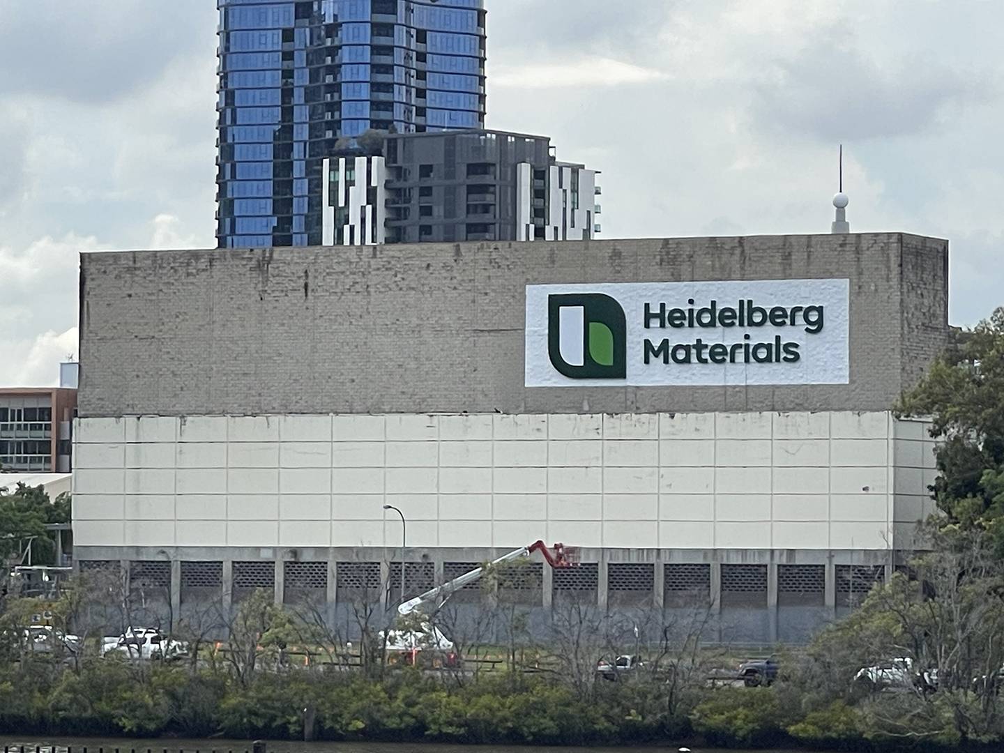 Heidelberg Materials Fabricated Signage