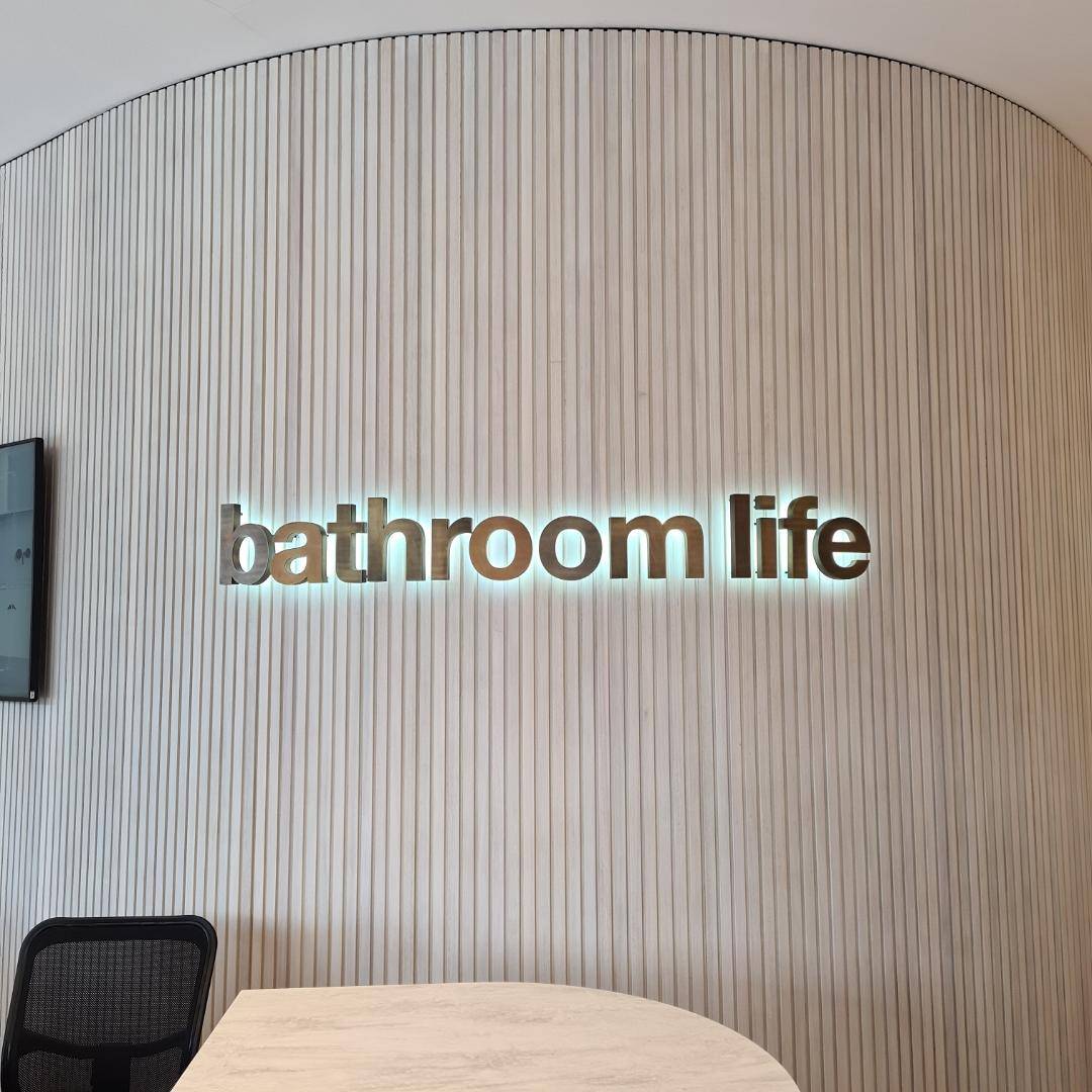 illuminated fabricated letters