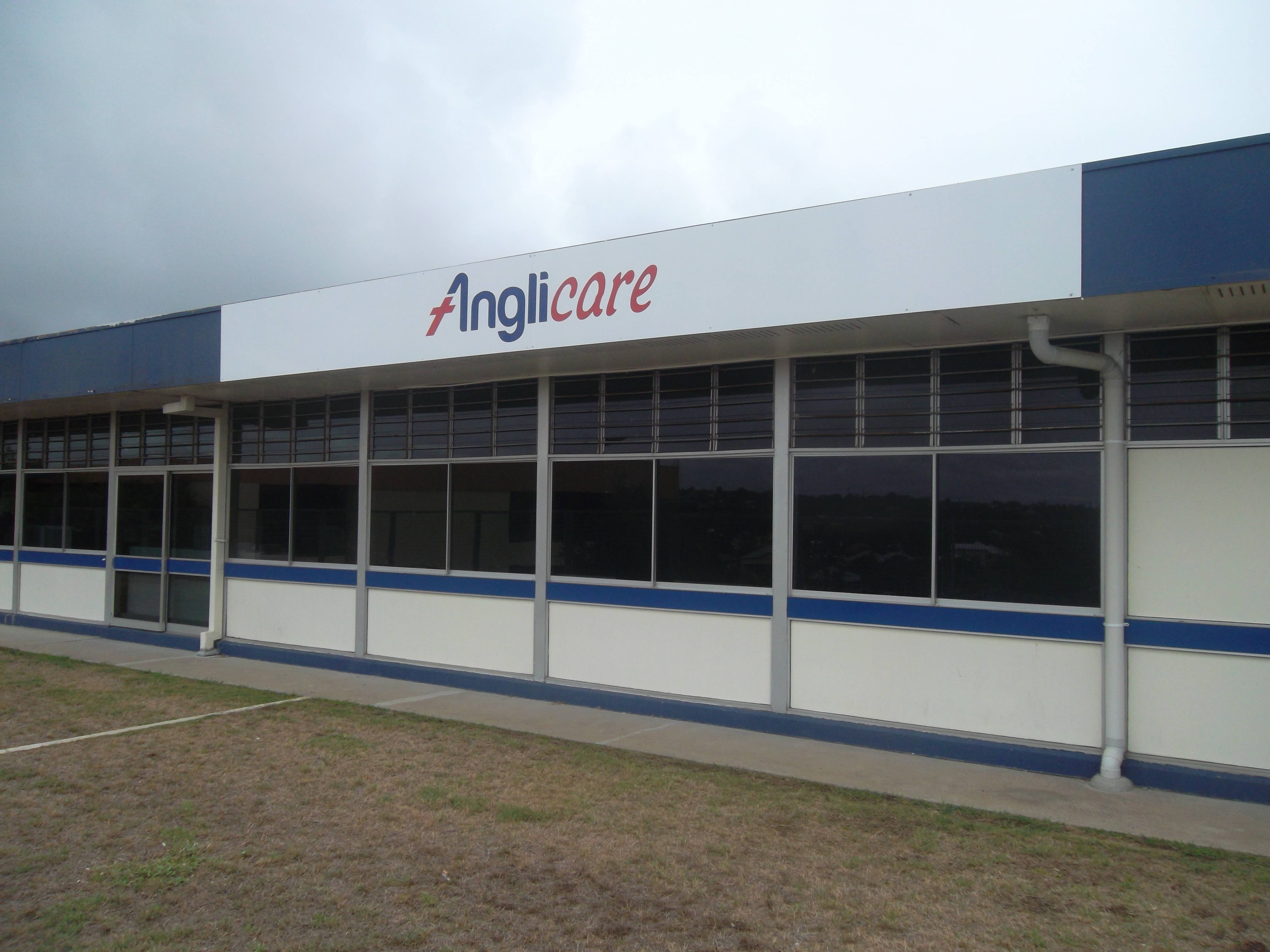 Anglicare building signage