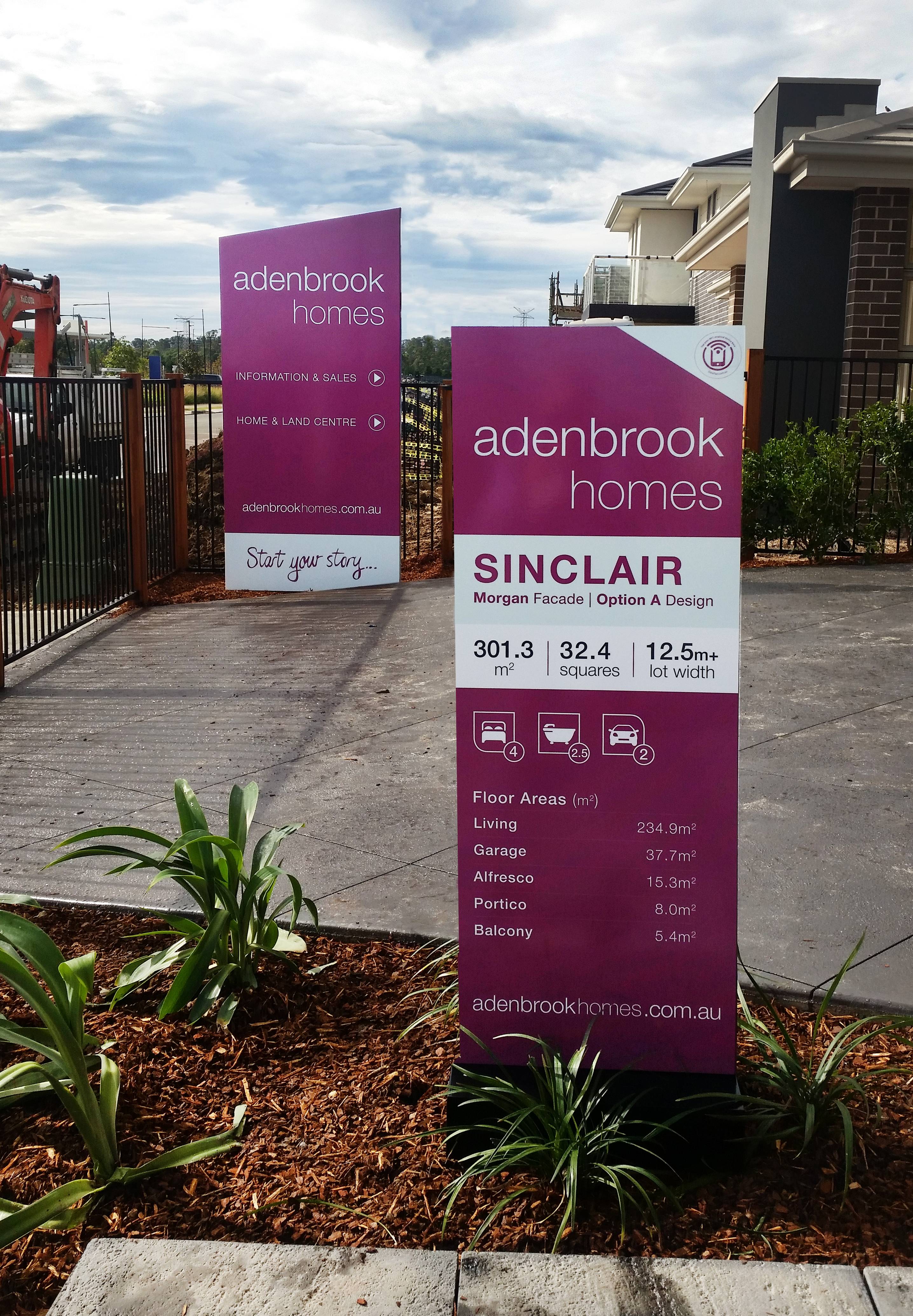 Adenbrook Lot Sign 2