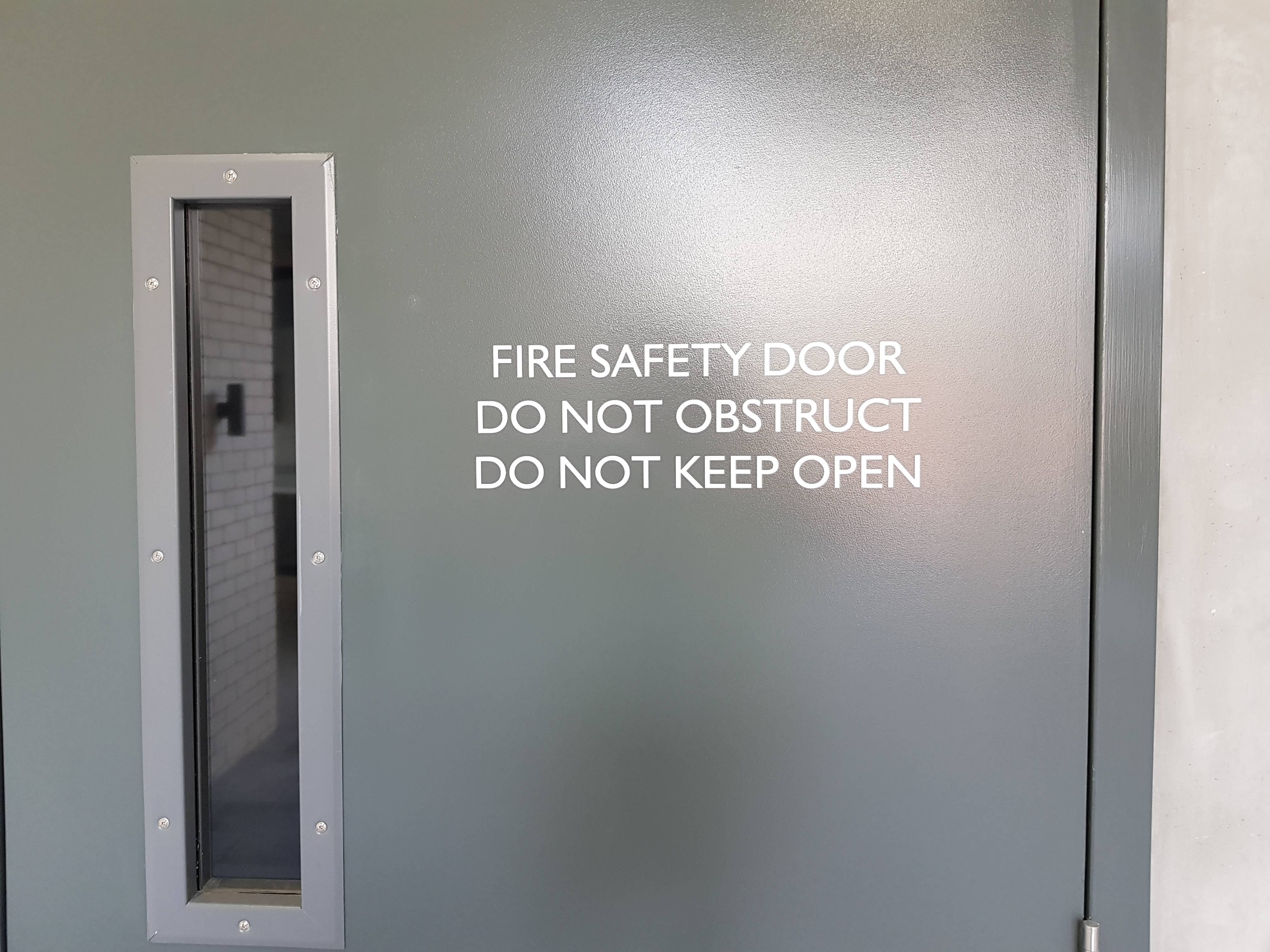 Fire Safety Door