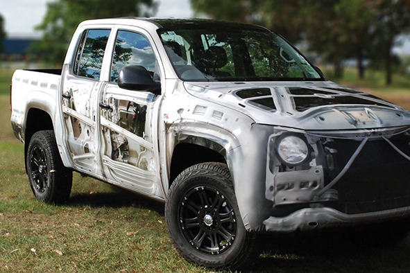"Naked Amarok" Ute Vehicle Graphics