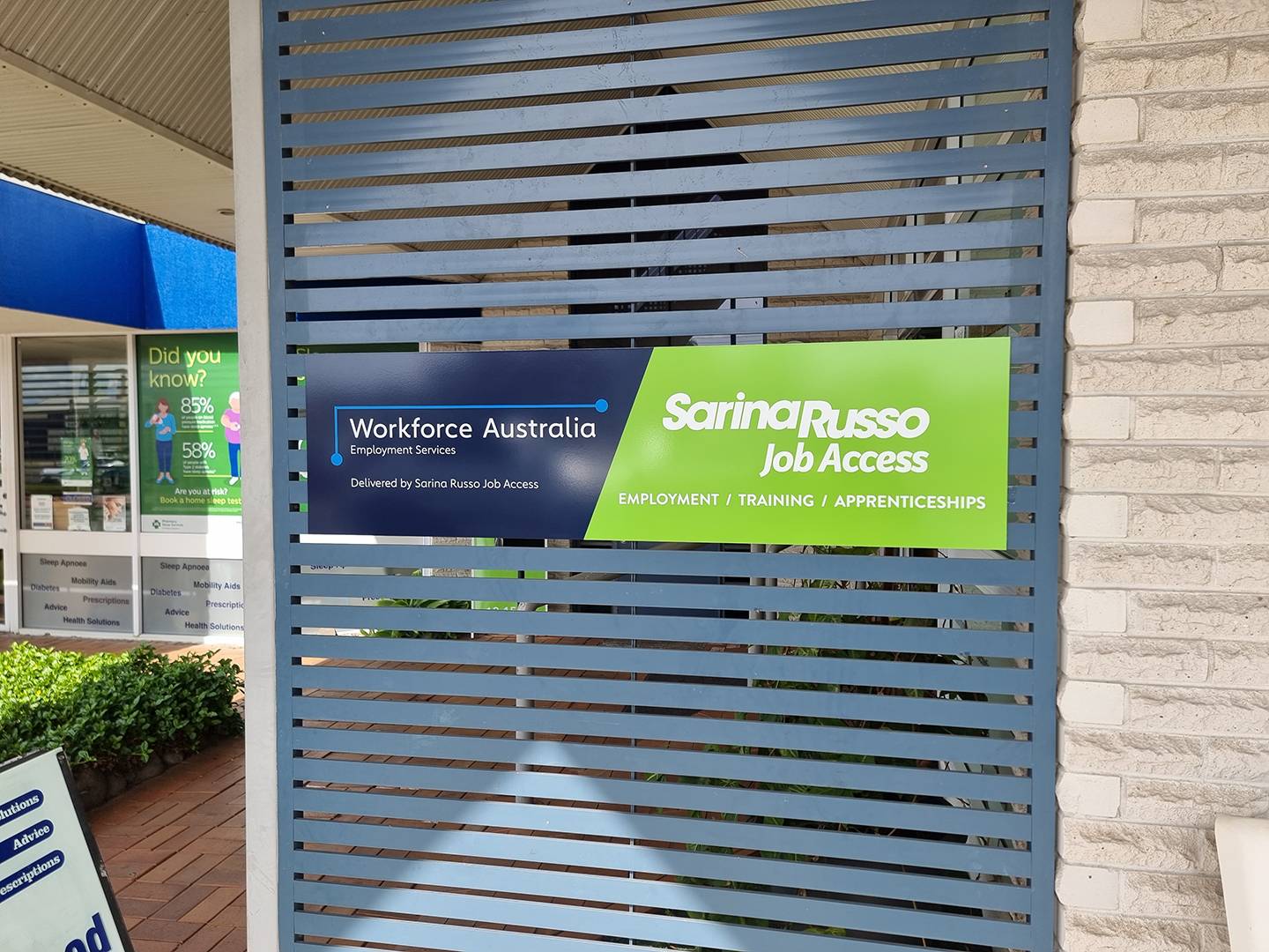 Sarina Russo Building Signage Gatton