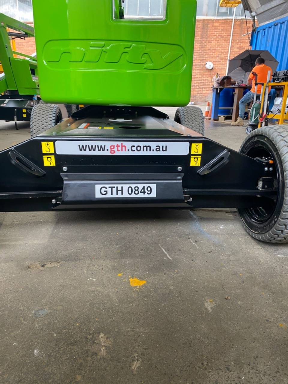 Access Equipment Decals