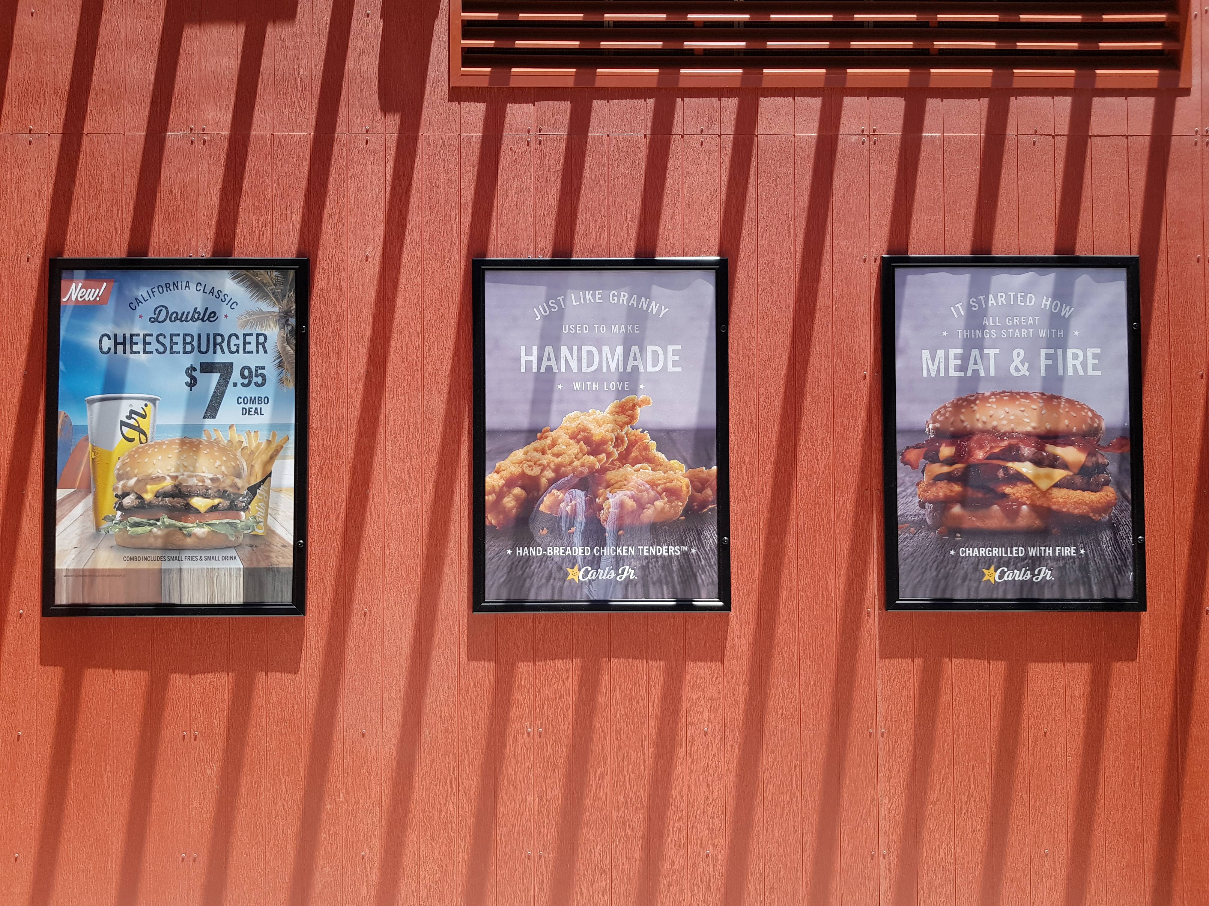 Carl's Jr Drive Thru Wall Posters
