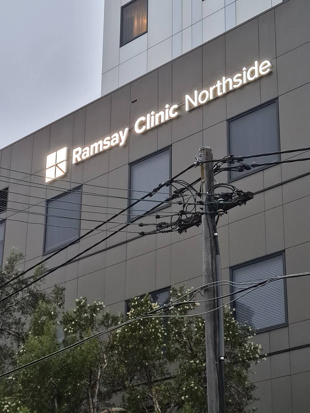 Ramsay Northside Building Signage