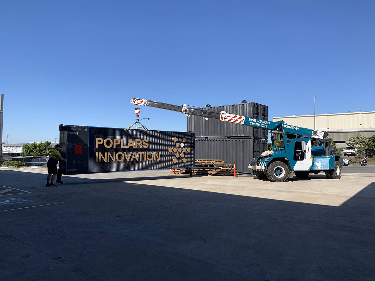 BMD Poplars Pylon Factory