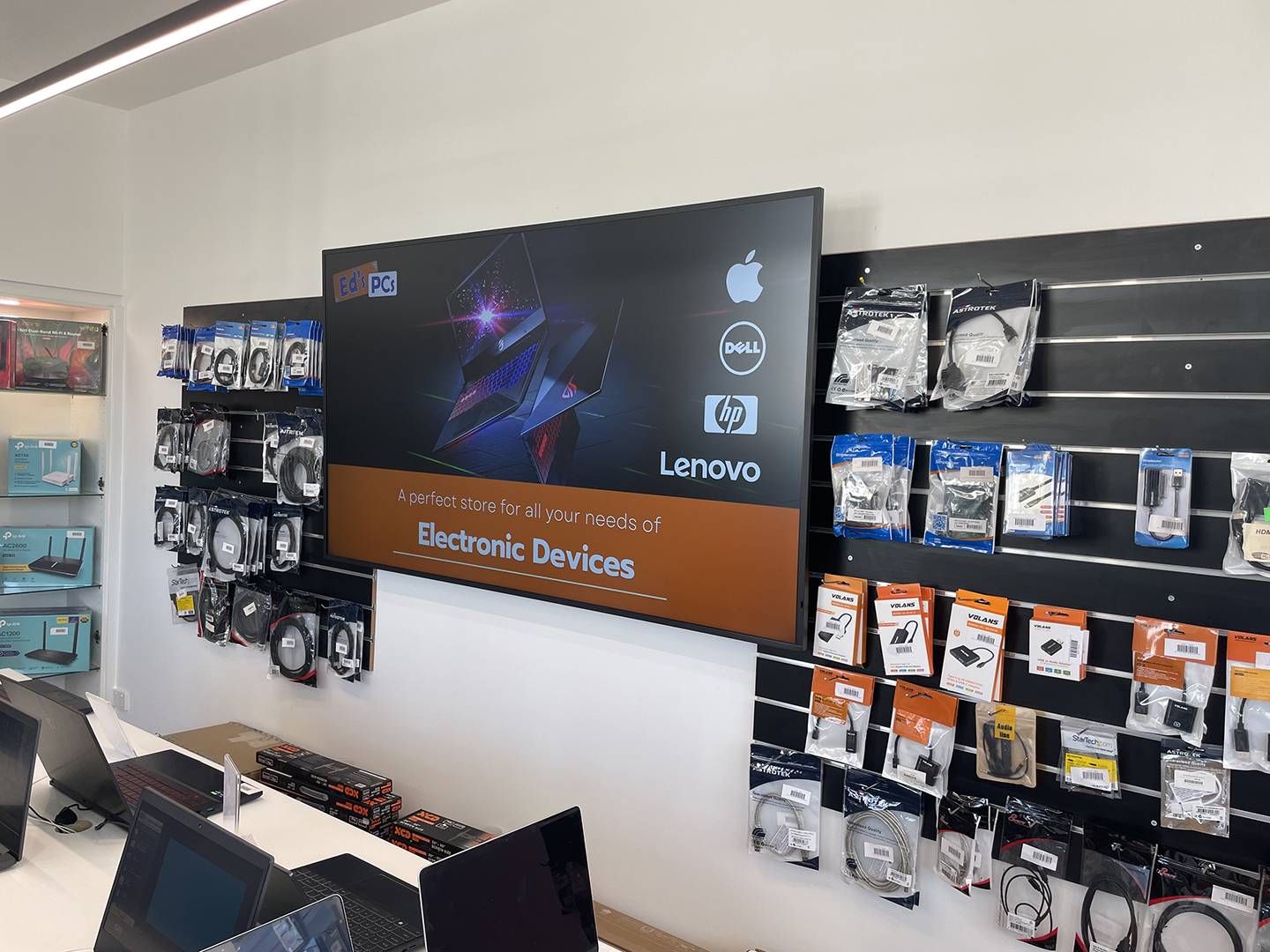 Ed's PCs Internal Digital Signage Display